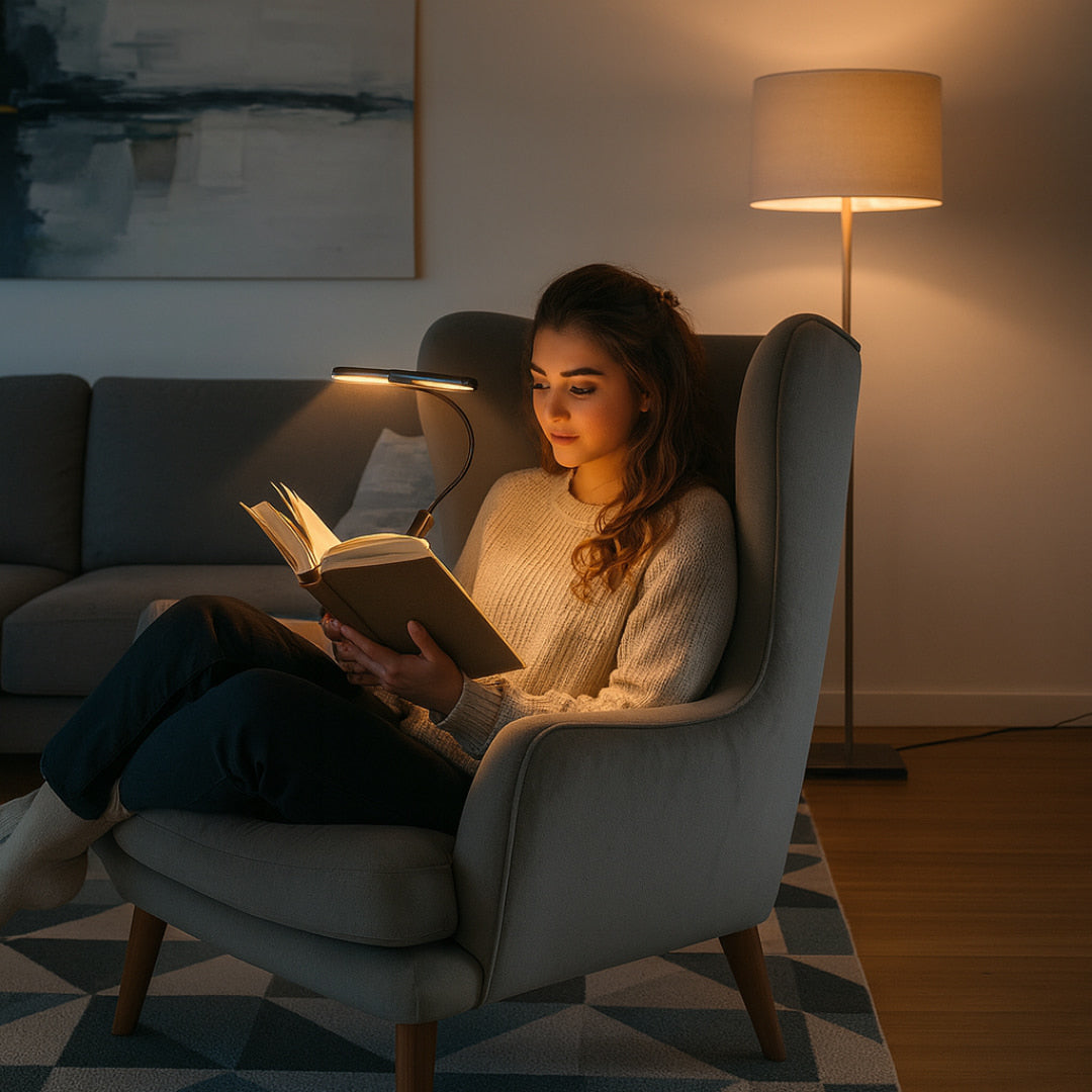 Lampe de Lecture Lunéa LED – Éclairez vos nuits avec élégance
